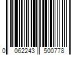 Barcode Image for UPC code 0062243500778