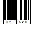 Barcode Image for UPC code 0062243502000