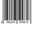 Barcode Image for UPC code 0062243509818