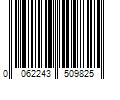 Barcode Image for UPC code 0062243509825