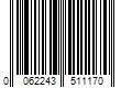 Barcode Image for UPC code 0062243511170