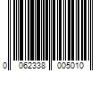 Barcode Image for UPC code 0062338005010