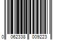 Barcode Image for UPC code 0062338009223