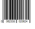 Barcode Image for UPC code 0062338020624