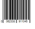 Barcode Image for UPC code 0062338911045