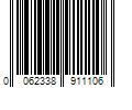 Barcode Image for UPC code 0062338911106