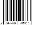 Barcode Image for UPC code 0062338995847