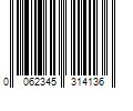 Barcode Image for UPC code 0062345314136