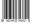 Barcode Image for UPC code 0062345353821