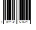 Barcode Image for UPC code 0062345500225