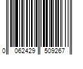 Barcode Image for UPC code 0062429509267