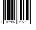 Barcode Image for UPC code 0062437205618