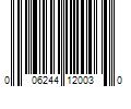 Barcode Image for UPC code 006244120030