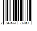 Barcode Image for UPC code 0062533040861