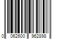 Barcode Image for UPC code 0062600962898