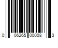 Barcode Image for UPC code 006265000083