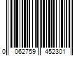 Barcode Image for UPC code 0062759452301