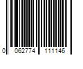 Barcode Image for UPC code 0062774111146