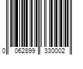 Barcode Image for UPC code 0062899330002