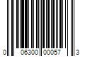 Barcode Image for UPC code 006300000573