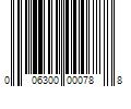 Barcode Image for UPC code 006300000788