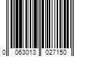 Barcode Image for UPC code 0063013027150