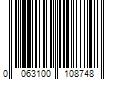 Barcode Image for UPC code 0063100108748