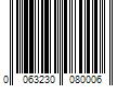 Barcode Image for UPC code 00632300800051