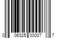 Barcode Image for UPC code 006325000077