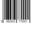 Barcode Image for UPC code 0063303770001