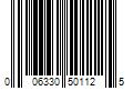 Barcode Image for UPC code 006330501125