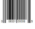 Barcode Image for UPC code 006331000085