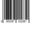 Barcode Image for UPC code 0063357002851