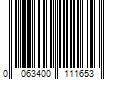 Barcode Image for UPC code 0063400111653