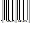 Barcode Image for UPC code 0063435641415