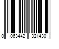 Barcode Image for UPC code 0063442321430