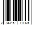 Barcode Image for UPC code 0063467111436