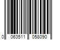 Barcode Image for UPC code 0063511058090