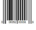 Barcode Image for UPC code 006352000088