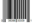 Barcode Image for UPC code 006356000091