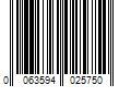 Barcode Image for UPC code 0063594025750