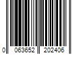 Barcode Image for UPC code 0063652202406