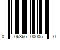 Barcode Image for UPC code 006366000050