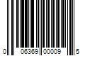 Barcode Image for UPC code 006369000095