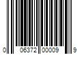 Barcode Image for UPC code 006372000099