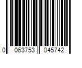 Barcode Image for UPC code 0063753045742