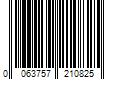 Barcode Image for UPC code 0063757210825