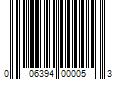 Barcode Image for UPC code 006394000053