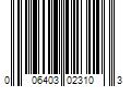 Barcode Image for UPC code 006403023103