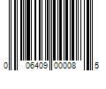 Barcode Image for UPC code 006409000085